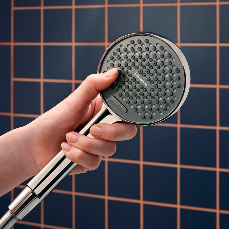 hansgrohe-activera-s-aufputz-duschsystem-einhebelmischer-mit-ecosmart-chrom--hg-28033000_8 德國 hansgrohe Activera S 240 亮鉻色 EcoSmart 單把手淋浴花灑套組 28875000