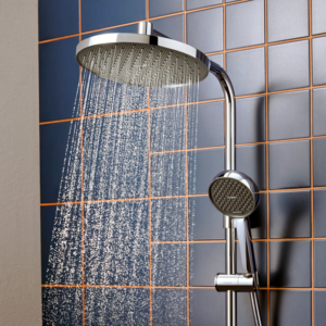 hansgrohe-activera-s-aufputz-duschsystem-einhebelmischer-mit-ecosmart-chrom--hg-28074000_2 德國 hansgrohe Activera S 240 亮鉻色 EcoSmart 單把手淋浴花灑套組 28875000