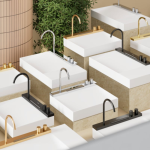 hansgrohe-avalegra-wandwaschtisch-mit-armatur-mit-1-hahnloch-b-58-t-475-cm-weiss-schwarz-chrom-gebuerstet--hg-22472000_17 hansgrohe Avalegra AquaUnit 霧面拉絲黑 一體式恆溫面盆組 22472340