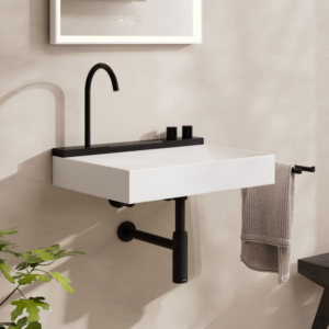 hansgrohe-avalegra-wandwaschtisch-mit-armatur-mit-1-hahnloch-b-58-t-475-cm-weiss-schwarz-matt--hg-22472670_0 hansgrohe Avalegra AquaUnit 580/475 霧面黑 一體式恆溫面盆組 22472670