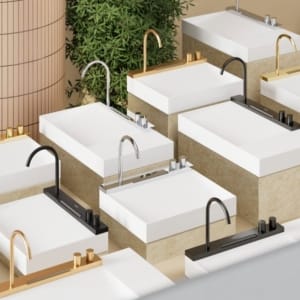 hansgrohe Avalegra AquaUnit 580/475 鉻色 一體式恆溫面盆組 22472000｜商品圖