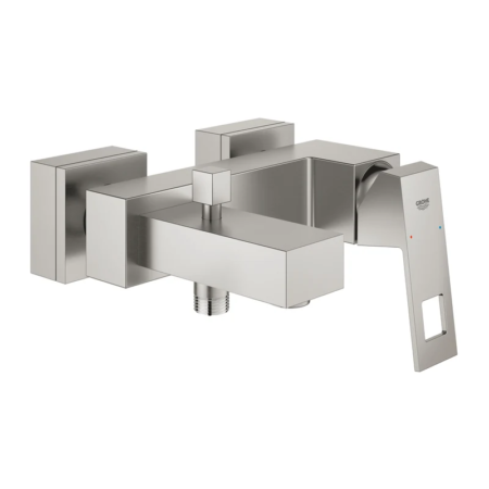 GROHE Eurocube 超鋼色 單槍浴缸淋浴龍頭 23140DC0