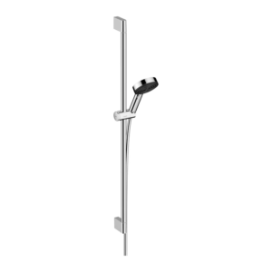 德國 hansgrohe Pulsify Select S 105 鉻色 淋浴滑桿組 90cm 24171000