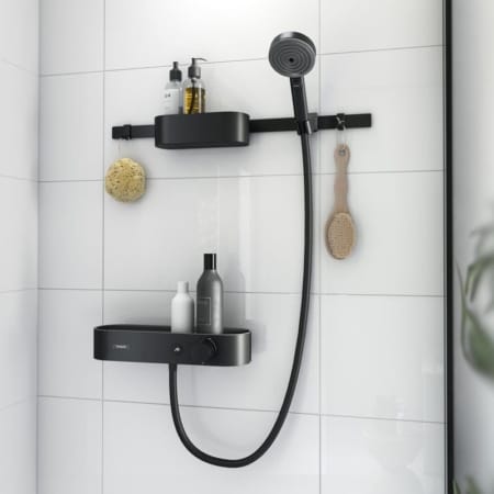德國 hansgrohe WallStoris 霧面黑 恆溫淋浴組 24250670｜商品圖