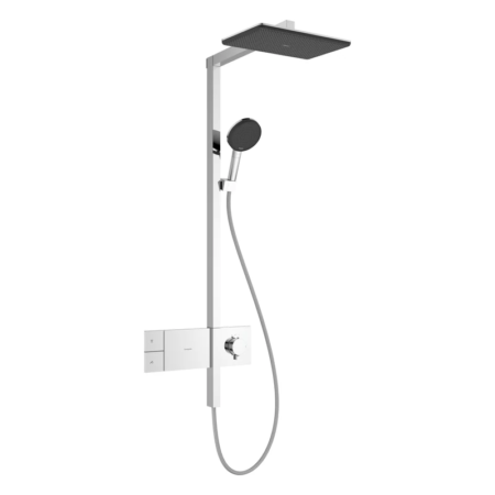 hansgrohe Raindance Alive Q 鉻色 恆溫淋浴柱 210/340 含 ShowerSelect Comfort 24580000｜商品圖