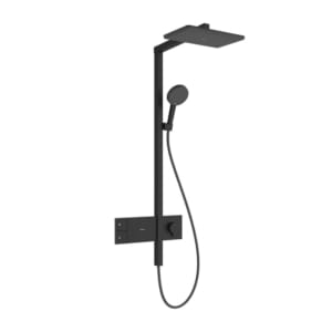 hansgrohe Raindance Alive Q 霧面黑恆溫淋浴組 24580670｜商品圖