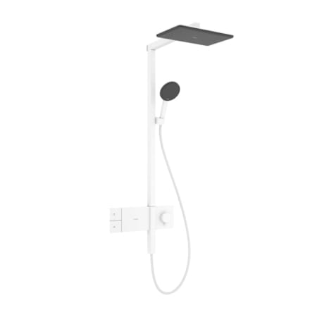 hansgrohe Raindance Alive Q 霧面白恆溫淋浴組 24580700｜商品圖
