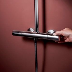 hansgrohe Raindance Alive 300 鉻色 節能恆溫淋浴花灑套組 24594000｜商品圖