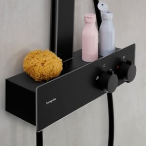 hansgrohe Rainfinity 360 霧面黑 恆溫淋浴組 26853｜商品圖