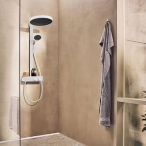 hansgrohe Rainfinity 360 霧面白 恆溫淋浴組 26853｜商品圖