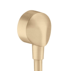 hansgrohe FixFit E 拉絲銅圓角方型出水接頭 (無逆止閥/｜商品圖