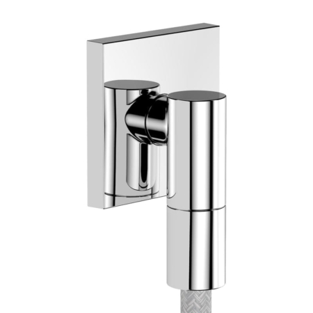 hansgrohe FixFit Fine E 鉻色 Softcube 壁｜商品圖