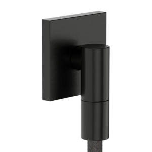 hansgrohe FixFit Fine E 拉絲黑鉻 Softcube｜商品圖