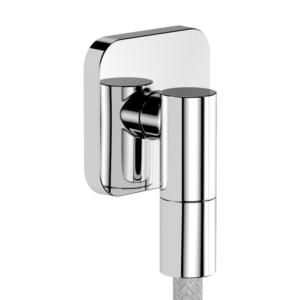 hansgrohe FixFit Fine Q 鉻色壁出水接頭 (含逆止閥｜商品圖