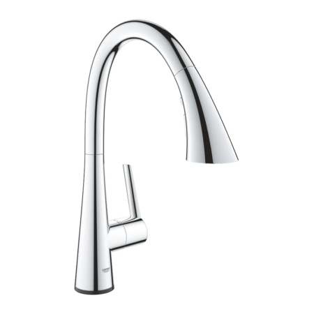 GROHE Zedra Touch 鉻色 觸控抽拉式廚房龍頭 30219002