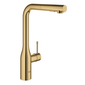 GROHE Essence 冷冽金 抽拉式廚房龍頭 30270GL0 商品圖
