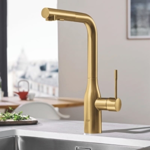 GROHE Essence 冷霧金 抽拉式廚房龍頭 30270GN0 商品圖