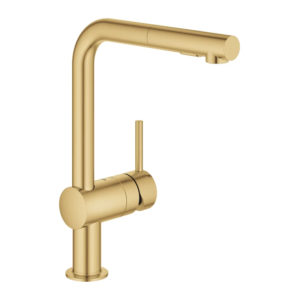 GROHE Minta 冷霧金 抽拉式廚房龍頭 30274GN0