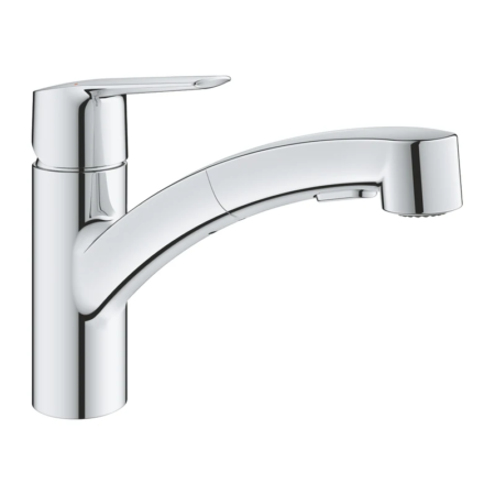 GROHE Start 鉻色 低出水口抽拉式廚房龍頭 30531001