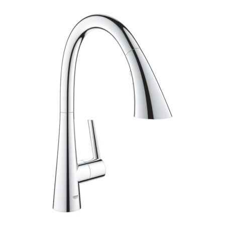 GROHE Zedra 鉻色 抽拉式廚房龍頭 32294002