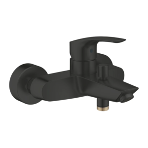 GROHE Eurosmart 霧面黑 單槍浴缸淋浴龍頭 333002433