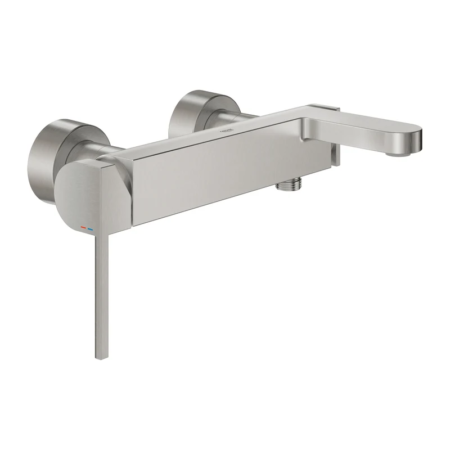 GROHE Plus 超鋼色 單槍浴缸淋浴龍頭 33553DC3