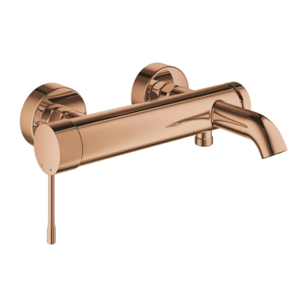 GROHE Essence 玫瑰金 單槍浴缸淋浴龍頭 33624DA1