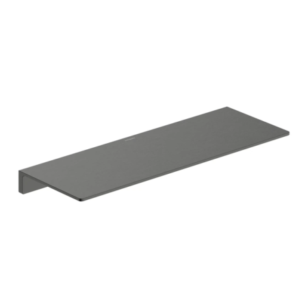 德國 hansgrohe AddStoris S 拉絲黑鉻壁掛置物架 400 mm 41794340 原廠商品照