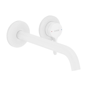 AXOR One 霧面白埋壁式面盆龍頭 (出水220mm) 481207｜商品圖