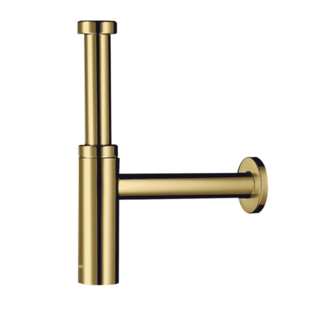 hansgrohe Flowstar S 亮面金 設計型面盆 P管 (排水｜商品圖