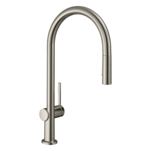 德國 hansgrohe Talis M54 不鏽鋼色 抽拉花灑廚房龍頭 210 雙出水 72800800 原廠商品照 德國 hansgrohe Talis M54 不鏽鋼色 抽拉花灑廚房龍頭 210 雙出水 72800800 原廠商品照