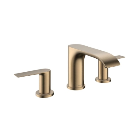 hansgrohe Vivenis 90 拉絲銅三孔面盆龍頭 750331｜商品圖