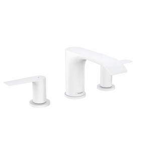 hansgrohe Vivenis 90 霧面白三孔面盆龍頭 750337｜商品圖