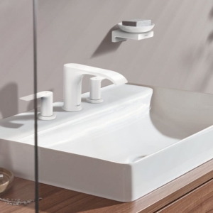 hansgrohe Vivenis 90 霧面白三孔面盆龍頭 750337｜商品圖