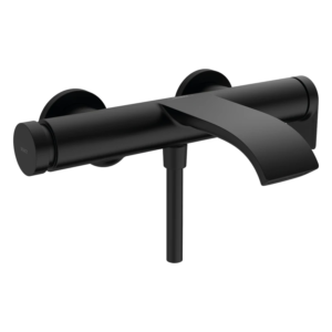 hansgrohe Vivenis 霧面黑 外露式浴缸龍頭 7542067｜商品圖