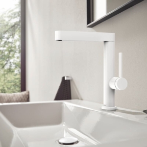hansgrohe Finoris 230 霧面白 旋轉出水面盆龍頭 76｜商品圖
