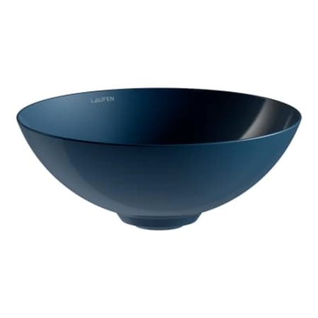 德國製 LAUFEN Alape CHARACTERS 30 cm Deep Blue 深藍 圓形檯上盆 H512CA10091121 原廠商品照