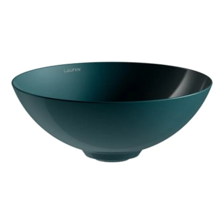 德國製 LAUFEN Alape CHARACTERS 30 cm Deep Indigo 深靛藍 圓形檯上盆 H512CA10111121 原廠商品照