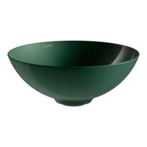 德國製 LAUFEN Alape CHARACTERS 30 cm Deep Green 深綠 圓形檯上盆 H512CA10141121 原廠商品照