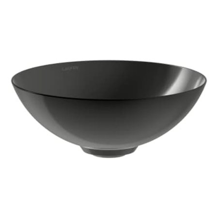 德國製 LAUFEN Alape CHARACTERS 30 cm Dark Iron 深鐵灰 圓形檯上盆 H512CA10191121 原廠商品照