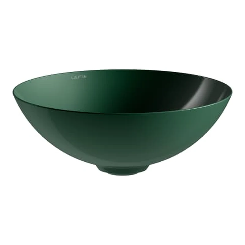 德國製 LAUFEN Alape CHARACTERS 36 cm Deep Green 深綠 圓形檯上盆 H512CA20141121 原廠商品照 德國製 LAUFEN Alape CHARACTERS 36 cm Deep Green 深綠 圓形檯上盆 H512CA20141121 原廠商品照