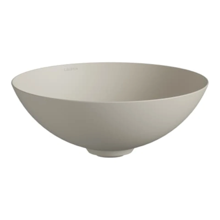 德國製 LAUFEN Alape CHARACTERS 36 cm Silk Matt 絲絹霧面 圓形檯上盆 H512CA27091121 原廠商品照