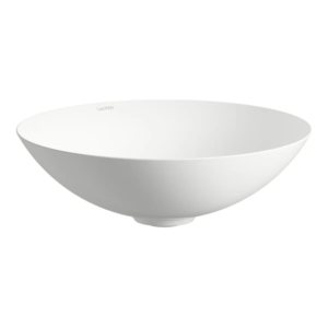 德國製 LAUFEN Alape CHARACTERS 45 cm 亮白 圓形檯上盆 H512CA50001121 原廠商品照