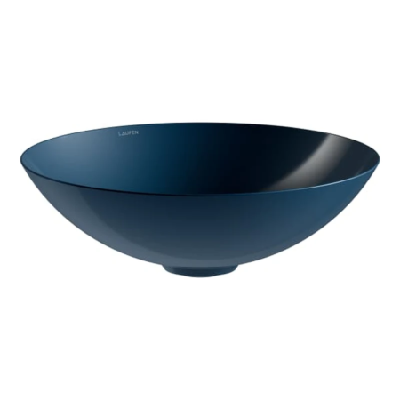 德國製 LAUFEN Alape CHARACTERS 45 cm Deep Blue 深藍 圓形檯上盆 H512CA50091121 原廠商品照