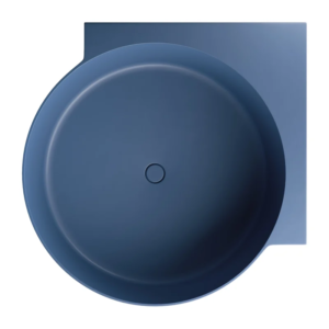 波蘭 OMNIRES OVO M+ 霧面午夜藍圓形轉角浴缸 120x120cm OVO120WNMB 原廠商品照 3